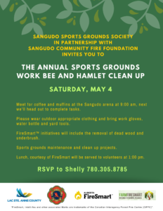 Annual Work Bee and Hamlet Clean up 